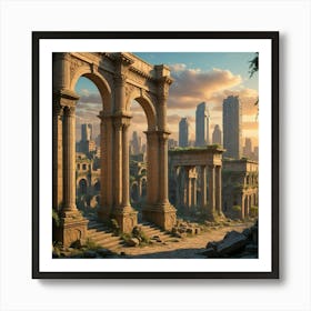 Ruins Of Rome 4 Art Print