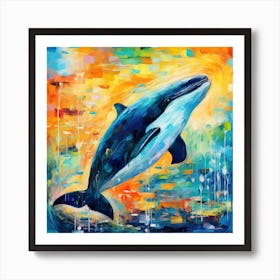 Orca Whale Art Print