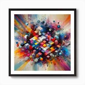 Abstract Painting 41 Art Print