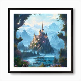 Wizard Manor Art Print