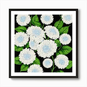 Hydrangeas Art Print