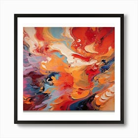 Abstract Painting 8 Art Print