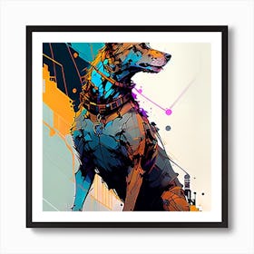 Apocalypse Dog Art Print