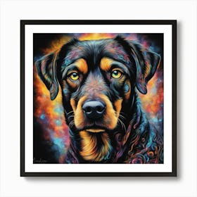 Rottweiler Art Print