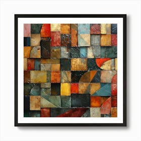 Abstract Painting 45 Art Print