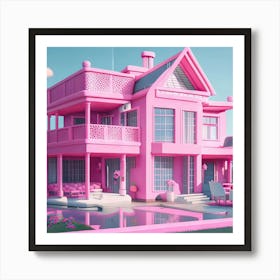 Barbie Dream House (749) Art Print