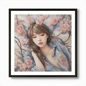 Cherry Blossoms 1 Art Print