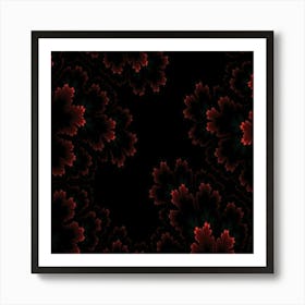 Flower depth Art Print