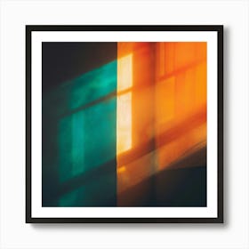 Rays Of Light Art Print