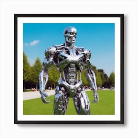 Terminator - Terminator Stock Videos & Royalty-Free Footage Art Print