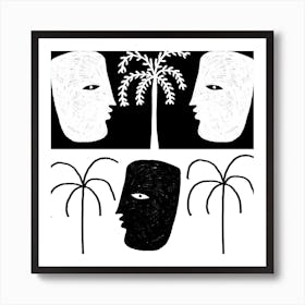 Yearning I  Square Poster