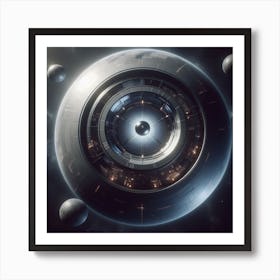 Spaceship 63 Art Print