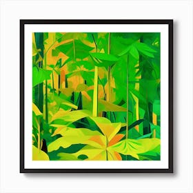 Tropical Forest 1 Art Print