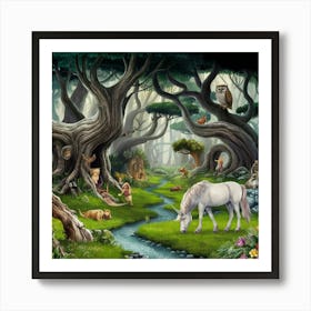 Fairytale Forest Art Print