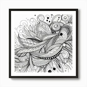 Doodles 3 Art Print