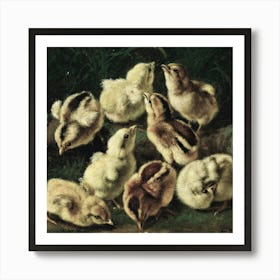 Chicks 1 Art Print