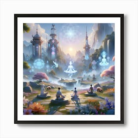 Ommastes Journey Art Print