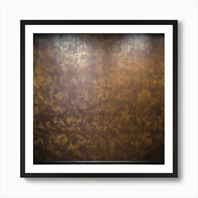 Photography Backdrop PVC brown painted pattern 5 Art Print