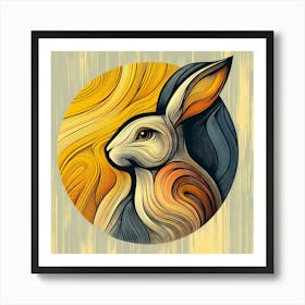 Wild Animal Illustration 164 Art Print