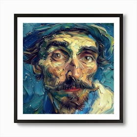 Portrait Of A Man 1 Art Print