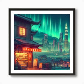 Urban Oasis 37 Art Print