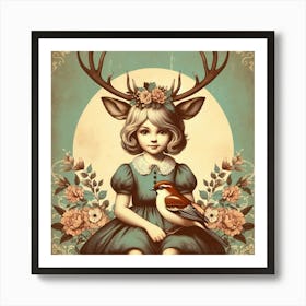 Little Deer Art Print