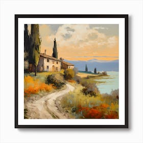 Dreams of Dolce Vita Serenity Art Print