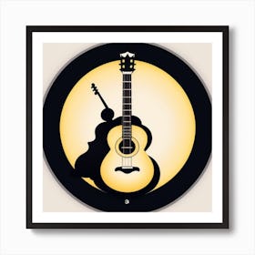 Acoustic Guitar 4 Art Print