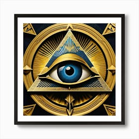 All Seeing Eye 2 Art Print