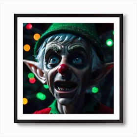 Elf On The Shelf 3 Art Print