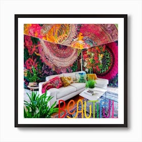 Beautiful Tapestry Art Print