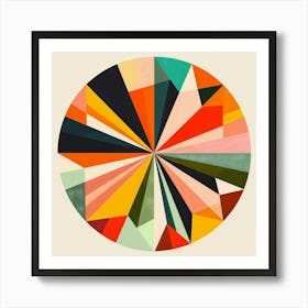 Geometric Circle Art Print