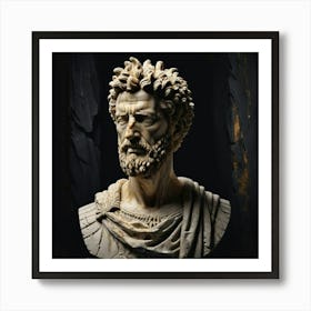 Bust Of Julius Caesar 10 Art Print