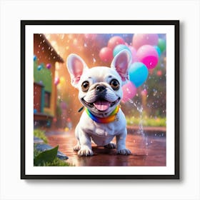 A Disney Pixar Inspired Movie Poster With A Baby F Art Print