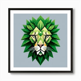 Lion Head 6 Art Print