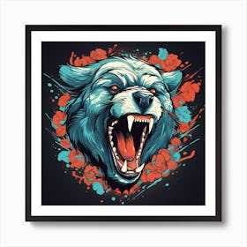 Tiger Head 3 Art Print