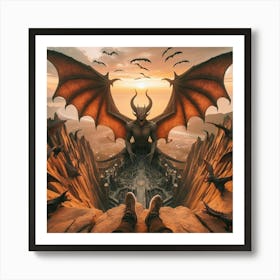 Dragons And Demons Art Print