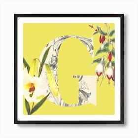 Botanical G Art Print