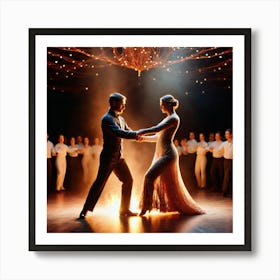 Dancers 8 Art Print