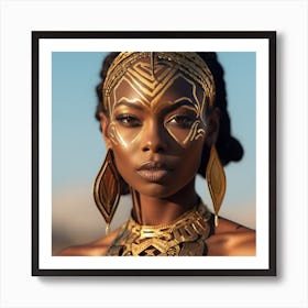 African Beauty 1 Art Print