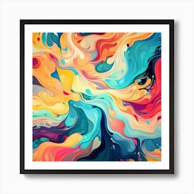 Abstract Painting 224 Art Print