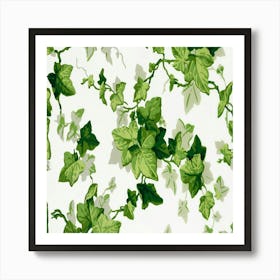 Ivy Leaves Art Print