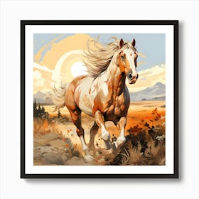 Freedom S Canter The Horse S Legacy Art Print