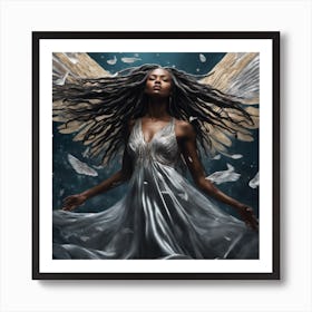 Angel Wings 4 Art Print