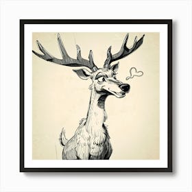 Deer! 22 Art Print