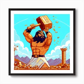 Great Destruction Art Print