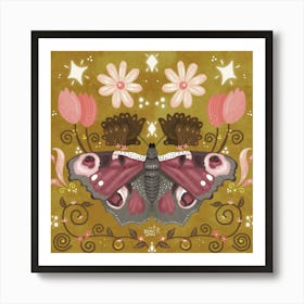 Mystical Moth Art Print