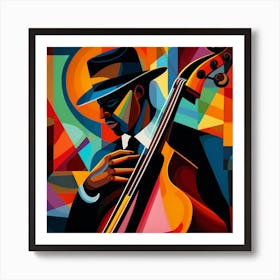 Jazz Musician 62 Art Print