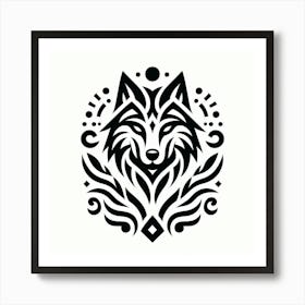 Wolf Art 3 Art Print