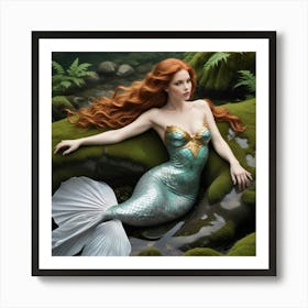 Little Mermaid 5 Art Print